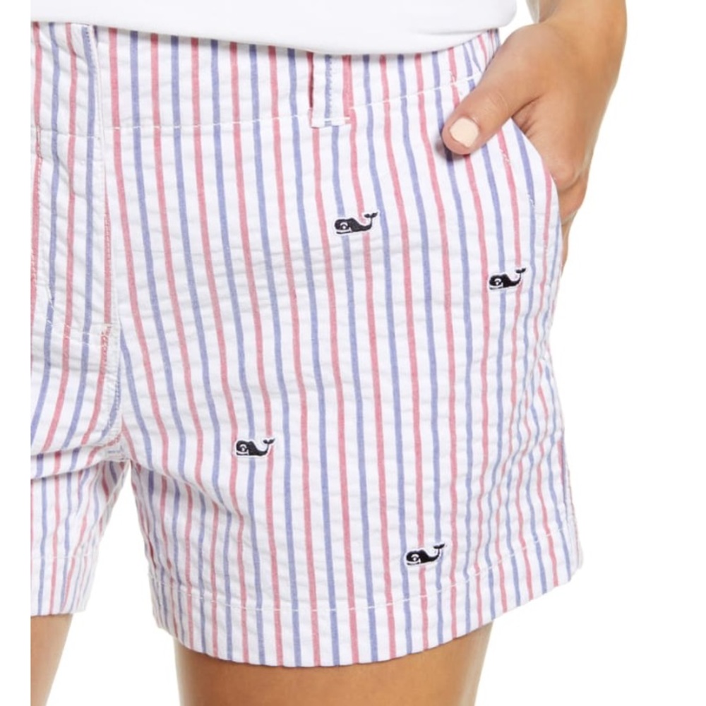Vineyard Vines Firework Seersucker Shorts